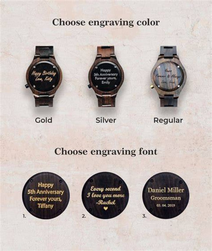 +18 Watch Engraving Ideas For Boyfriend 2022