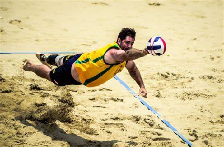 Beach Volleyball Accident