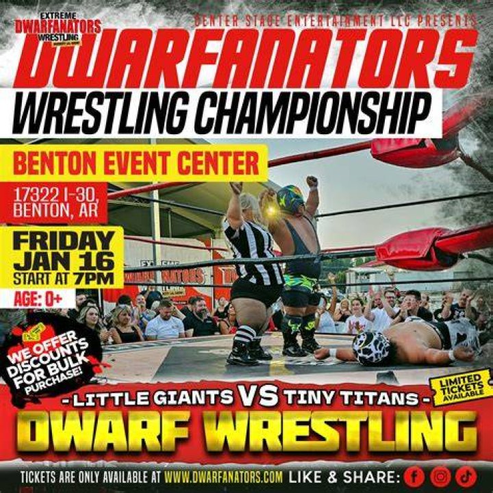 Dwarfanators Wrestling EMW TITLE MATCH Pinky Shortcake(c) vs Lil